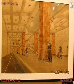 Выставка архитектуры московского метро_68
